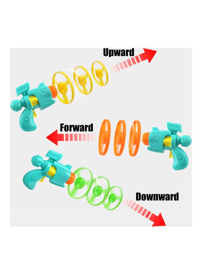 NIBEMINENT Flying Wheel Pistol Toy Set 11.5x10.5x3cm - Image 3