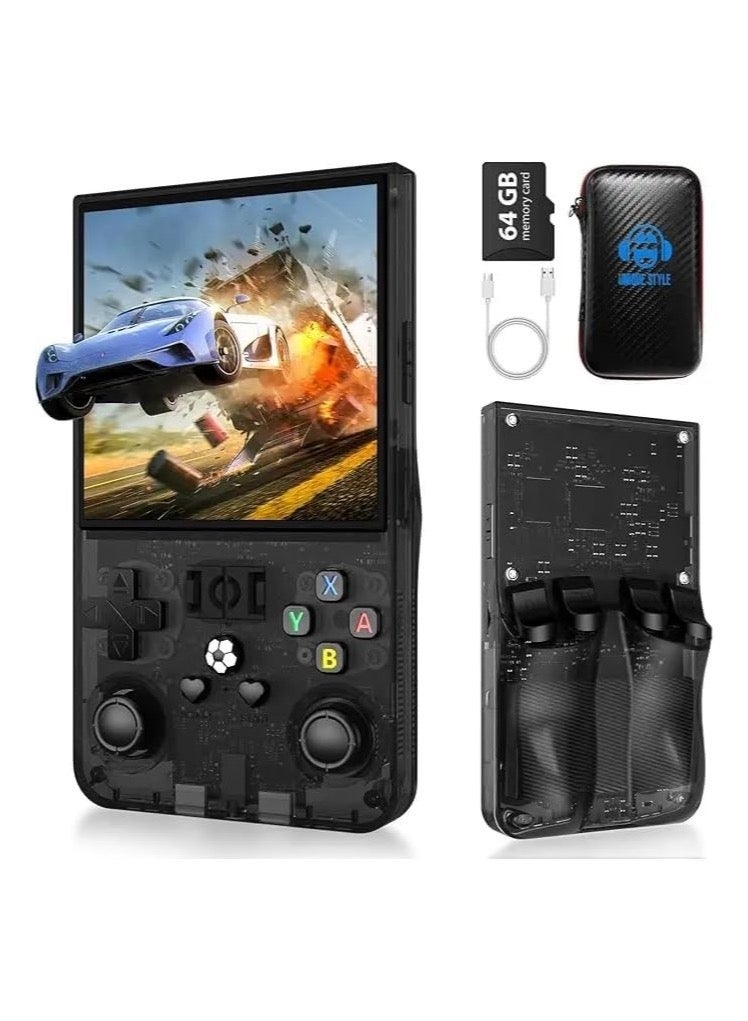 ELTRAZONE R36 MAX Retro Handheld Game Console, 3.5-inch IPS Display, Linux Gaming System, 64GB/128GB Storage, Portable Video Game Player - Image 1