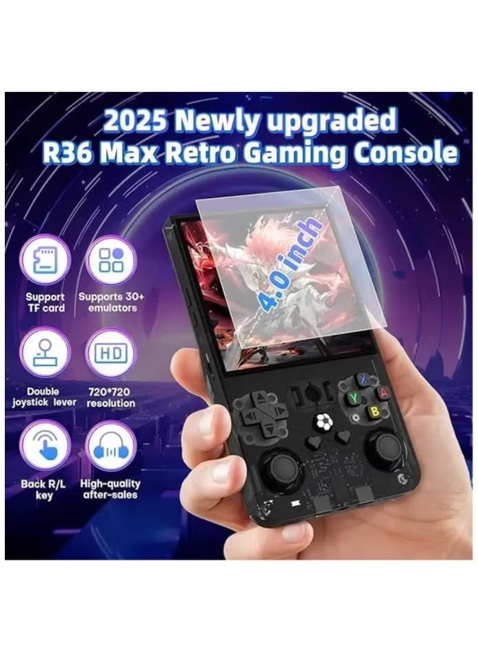ELTRAZONE R36 MAX Retro Handheld Game Console, 3.5-inch IPS Display, Linux Gaming System, 64GB/128GB Storage, Portable Video Game Player - Image 3