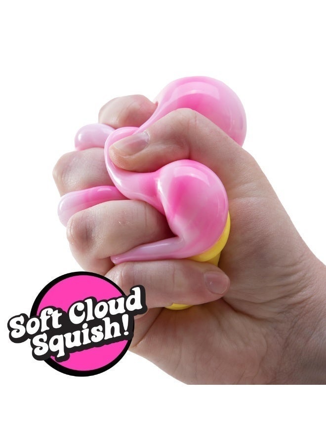 Needoh Nice Cream Cone - Sensory Squeeze Toy - Pink - Image 2