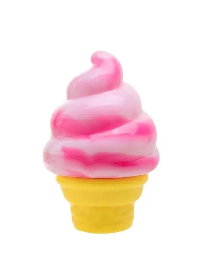 Needoh Nice Cream Cone - Sensory Squeeze Toy - Pink - Image 3