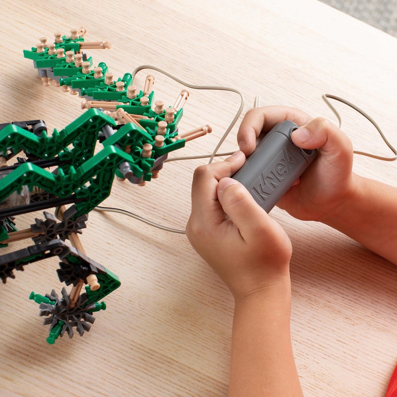K'NEX KNEX KNEXosaurus Rex Motorized Dinosaur Set 255 Pieces STEM Building Engineering Play Kid Construction Set Ages 7 - Image 4