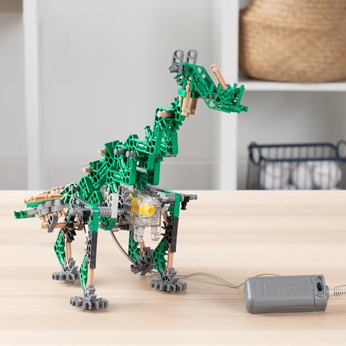 K'NEX KNEX KNEXosaurus Rex Motorized Dinosaur Set 255 Pieces STEM Building Engineering Play Kid Construction Set Ages 7 - Image 3