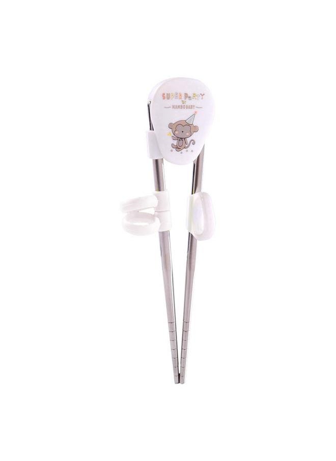Thoraya - Mambaboby Children Chopsticks Baby Early Education Practice Chopsticks Fresh White - Image 1