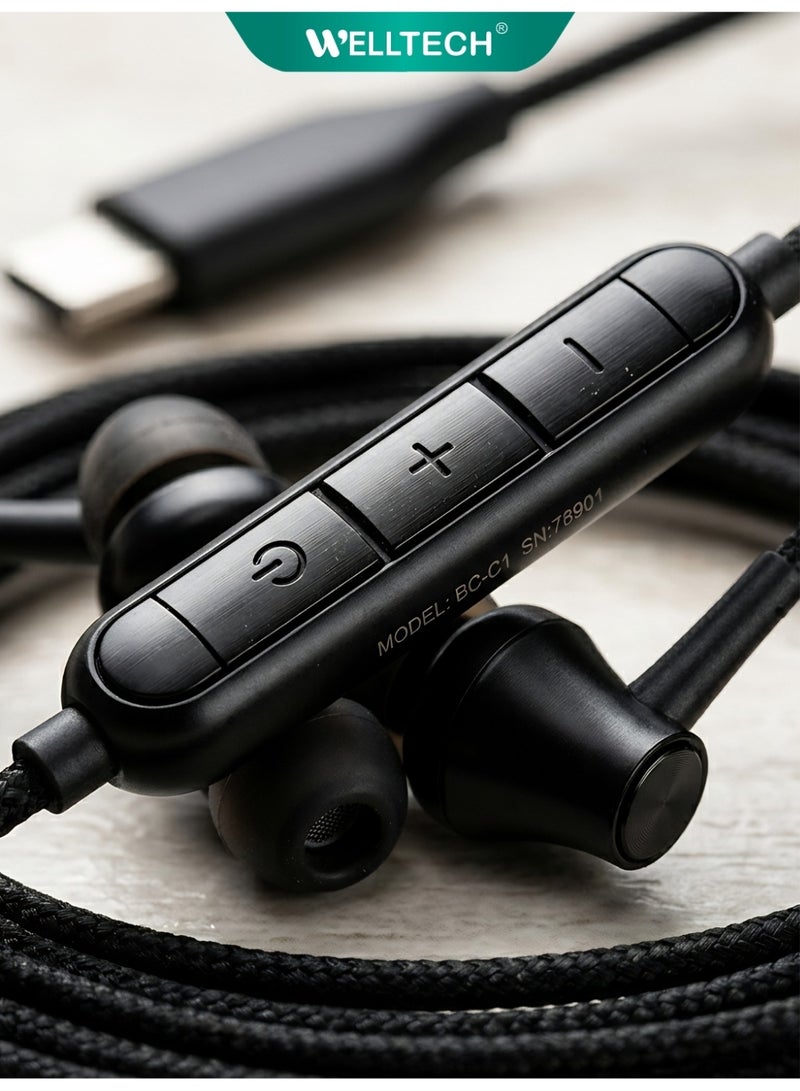 WELLTECH JUMBO50 TYPE-C PURE VOICE HEADPHONE - Image 2