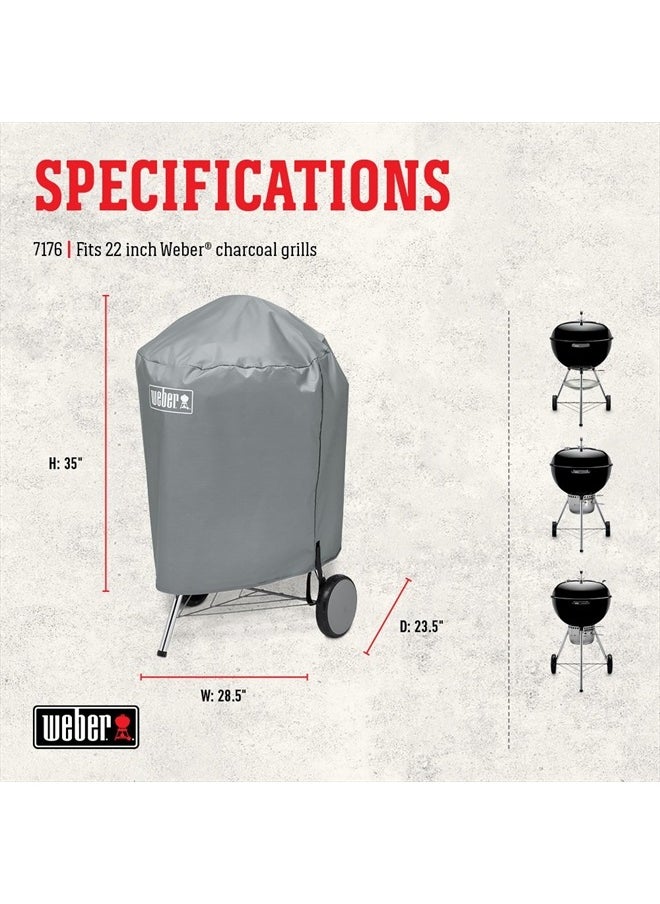 Weber - 22 Inch Charcoal Kettle Grill Cover - Image 1