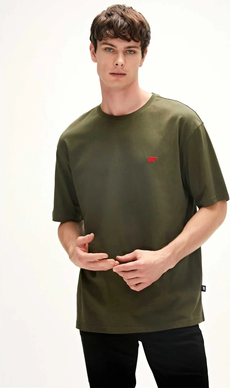 باد بير DAYDREAM T-SHIRT BLACK Men's T-Shirt 23.01.07.026-C70