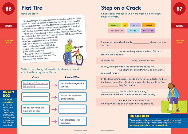 Brain Quest Workbook: 4th Grade (Revised Edition) - Image 4