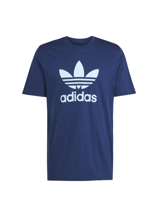 اديداس adidas TREFOIL T-SHIRT Blue Originals Men T-SHIRTS
