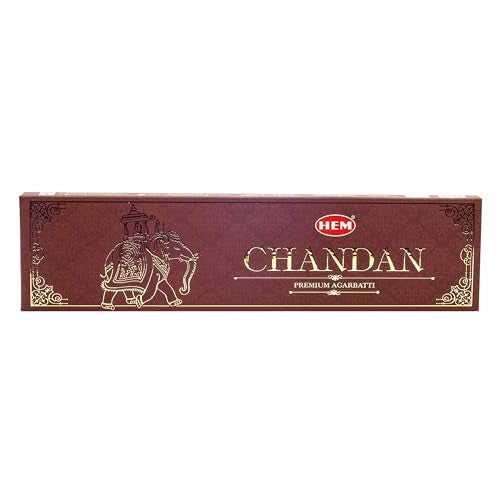 Hem Chandan Premium Masala Agarbatti | Relax in The Soothing Essence of Sandalwood | Perfect for Pooja, Meditation & Aromatherapy | Burning Time: 35-40 Minutes | 2 Boxes, 10 Sticks Each - Image 5