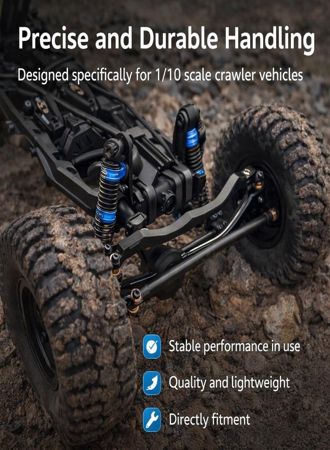 Tbest RC Car Steering Rod, RC Car Steering Pull Rod RC Tie Rod Link Rod Fit for 90018 1/10 RC Car Axial Wraith Steering Links Scx10 Ii Links - Image 5
