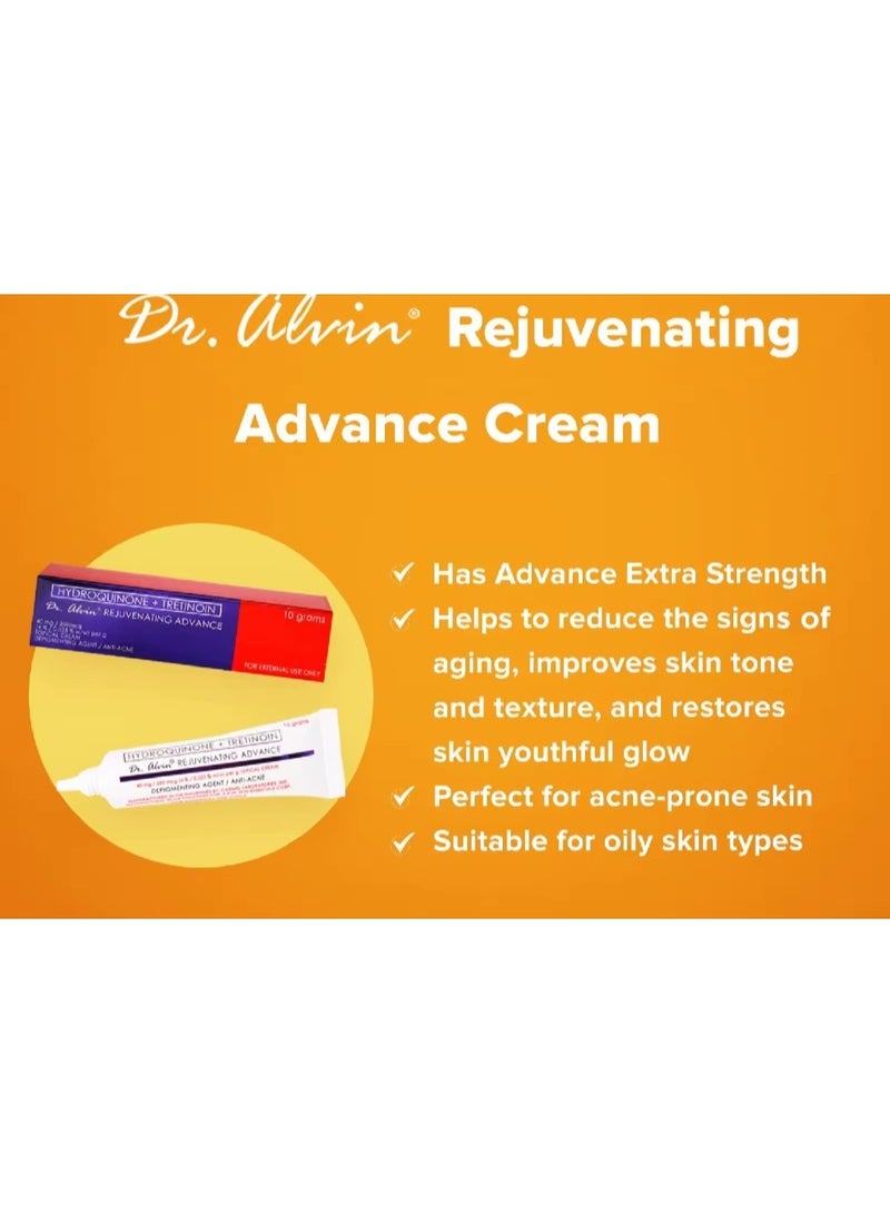 دي آر. ألفين كريم دكتور ألفين® المُجدد المُتقدم (هيدروكينون ٤٪ + تريتينوين ٠٫٠٢٥٪) - Image 4