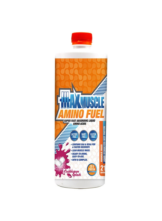 Max Muscle Amino Fuel-21Serv Bubblegum Splash 