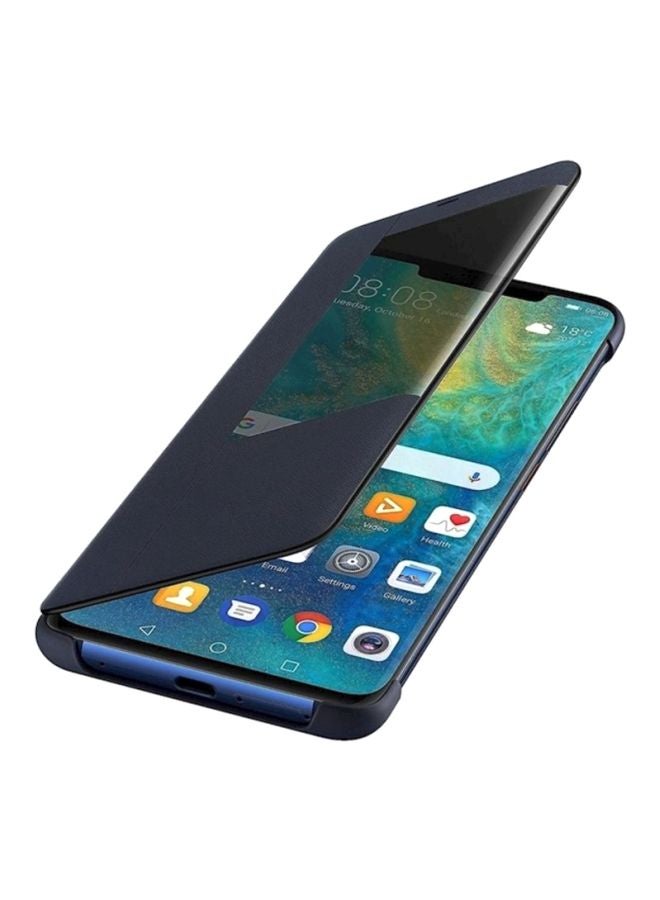 HUAWEI Protective Flip Case For Huawei Mate 20 Pro Blue/Clear - Image 3