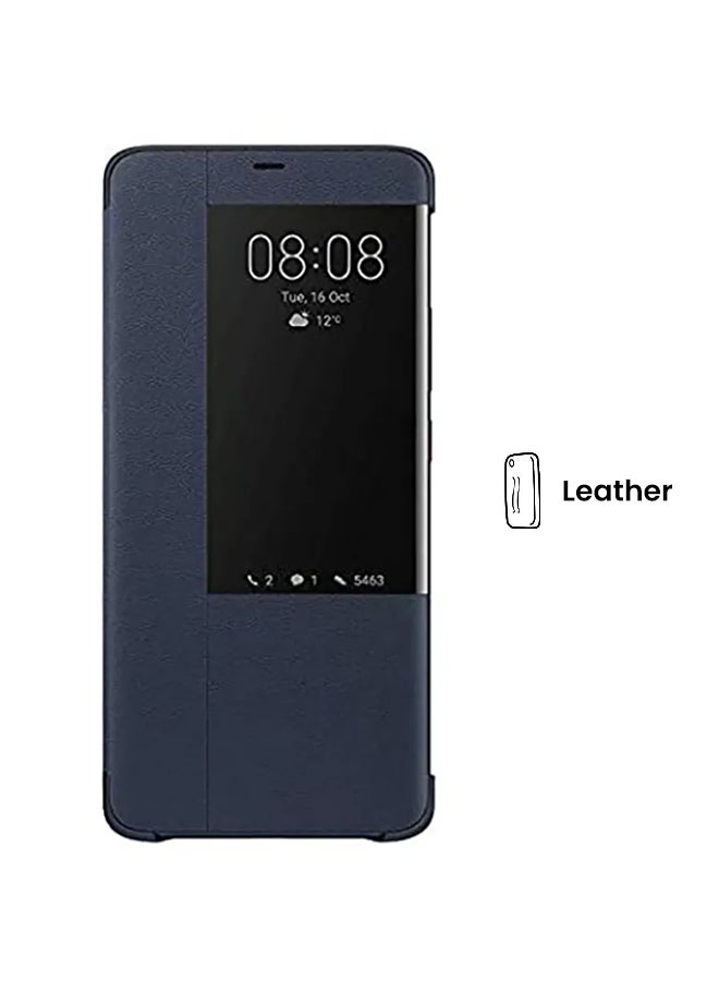 HUAWEI Protective Flip Case For Huawei Mate 20 Pro Blue/Clear - Image 1