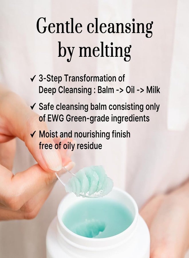 3words 8letters [3W8L] Pure Deep Cleansing Balm 3.38 oz | Makeup remover balm | Korean Skin care | Vegan Pore cleanser | Natural Deep Cleansing Balm for Sensitive & Dry skin - Image 3