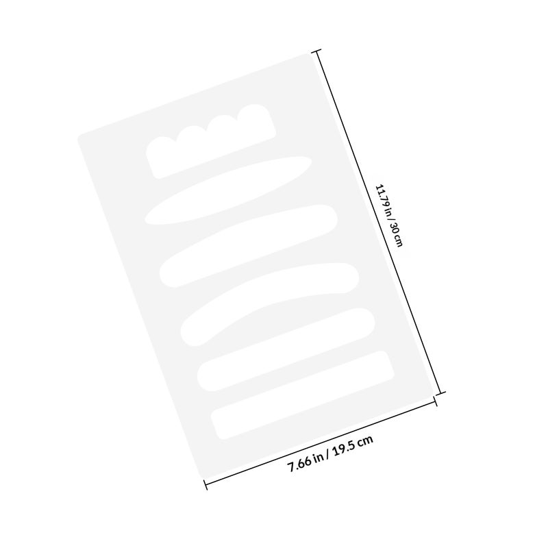 Acrylic Router Templates for Cutting Boards, Ideal Jigs for Shaping Handles with Precision - Image 2