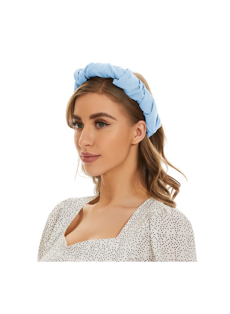 SYOSI Women's Sun Visor UV Protection, Wide Brim Beach Hat Foldable Summer Headwear Packable Shell Hat with Headband Roll-up Sun Visor Stylish UV Protective Headgear for Beach Hiking Garden Travel - Image 3