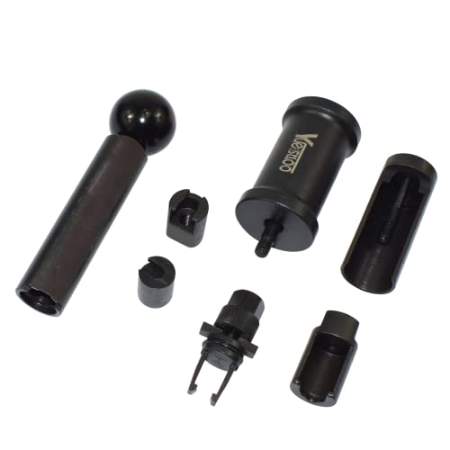 Yuesstloo Fuel Injector Puller Removal Installer Kit, Compatible with Audi VW 1.4 1.6 1.8 2.0 2.7 3.0 3.2 3.6 V6 4.2 V8 FSI TSI, with Carrying Case & Gloves - Image 3