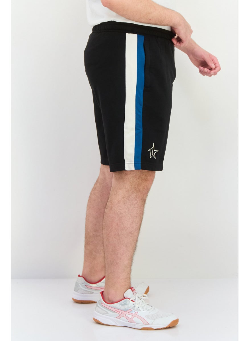 PUMA Men Regular Fit Embroidered Logo Walking Shorts, Black  - Image 4