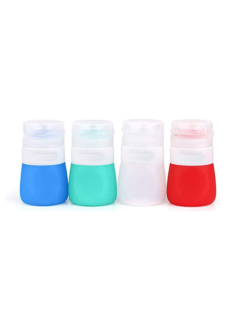 YINGGG PREMIUM QUALITY PRODUCT SATISFACTION GUARANTEED YINGGG Squeeze Portable Salad Dressing Container to Go Bottles for Sauces Mini Salad Dressing BottlesLeakproof Condiment Storage Bottle Dressing to Go for Lunch set of 4 37ML 