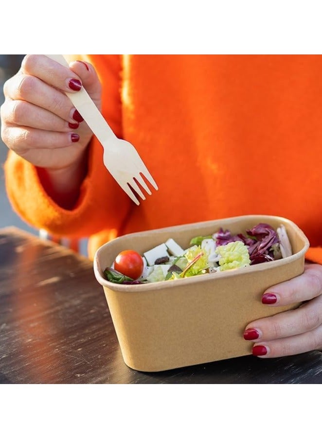 سي او أرماء طقم اشواك خشبية 40 قطعة خفيفة الوزن صديقة للبيئة قابلة للتحلل - Image 4