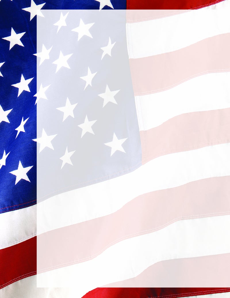Great Papers Old Glory Letterhead 85 x 11 Inches 80 Count 2013187
