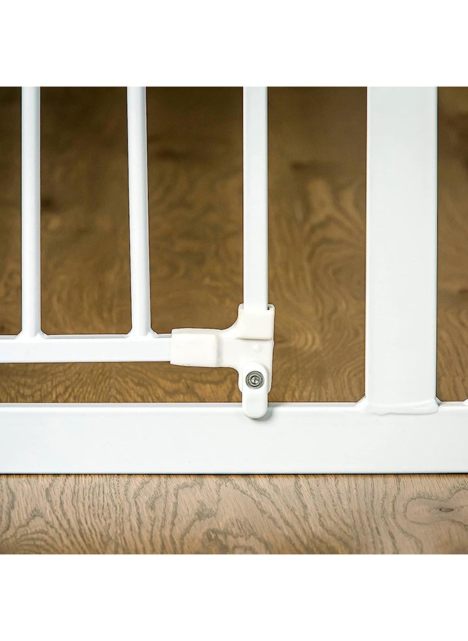Regalo Easy Step 38.5-Inch Wide Walk Thru Baby Gate, Includes 6-Inch Extension Kit, Pressure Mount Kit, Wall Cups  - Image 5