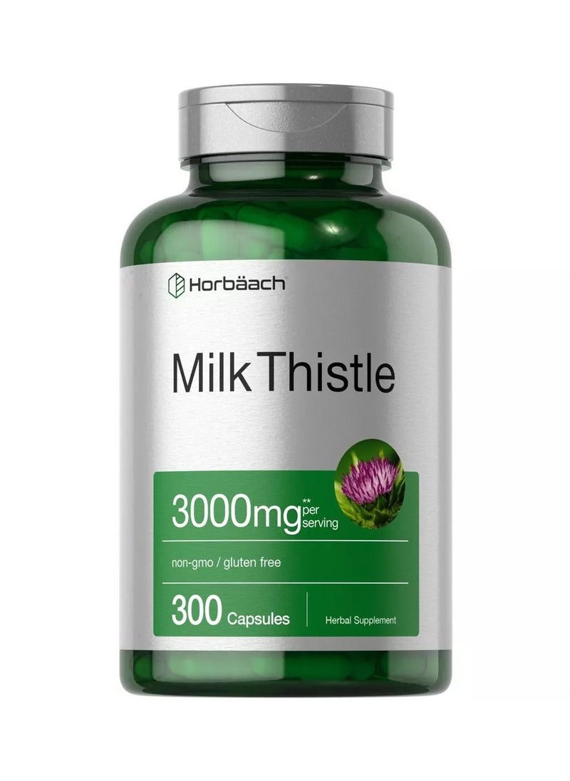 Horbaach - A gluten free dietary supplement from milk thistle extract (3000mg) - Image 1