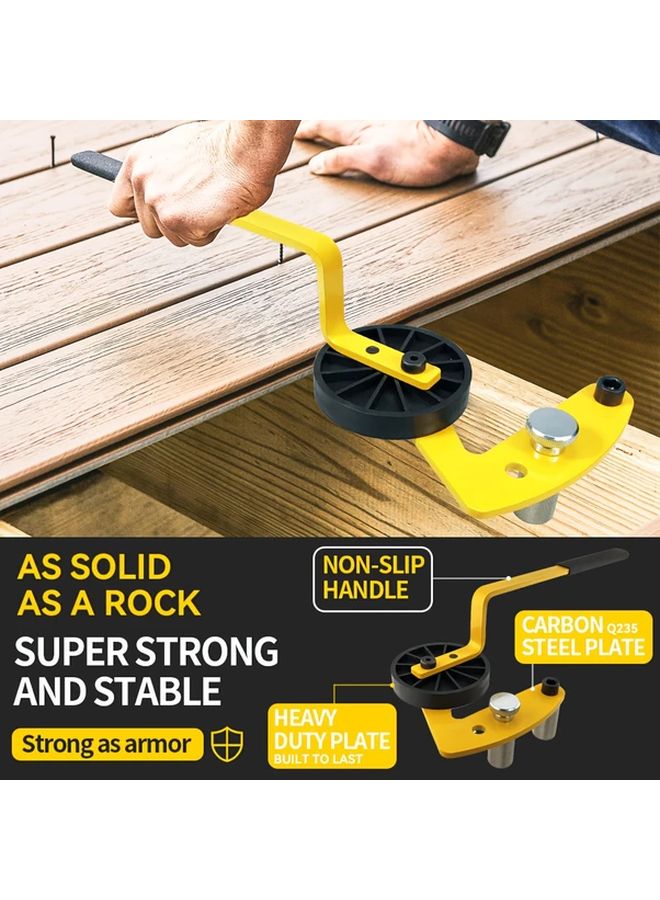 Third Generation Deck Bending Bow Straightening Tool Manual Leveler For Wood Composite PVC - Image 5