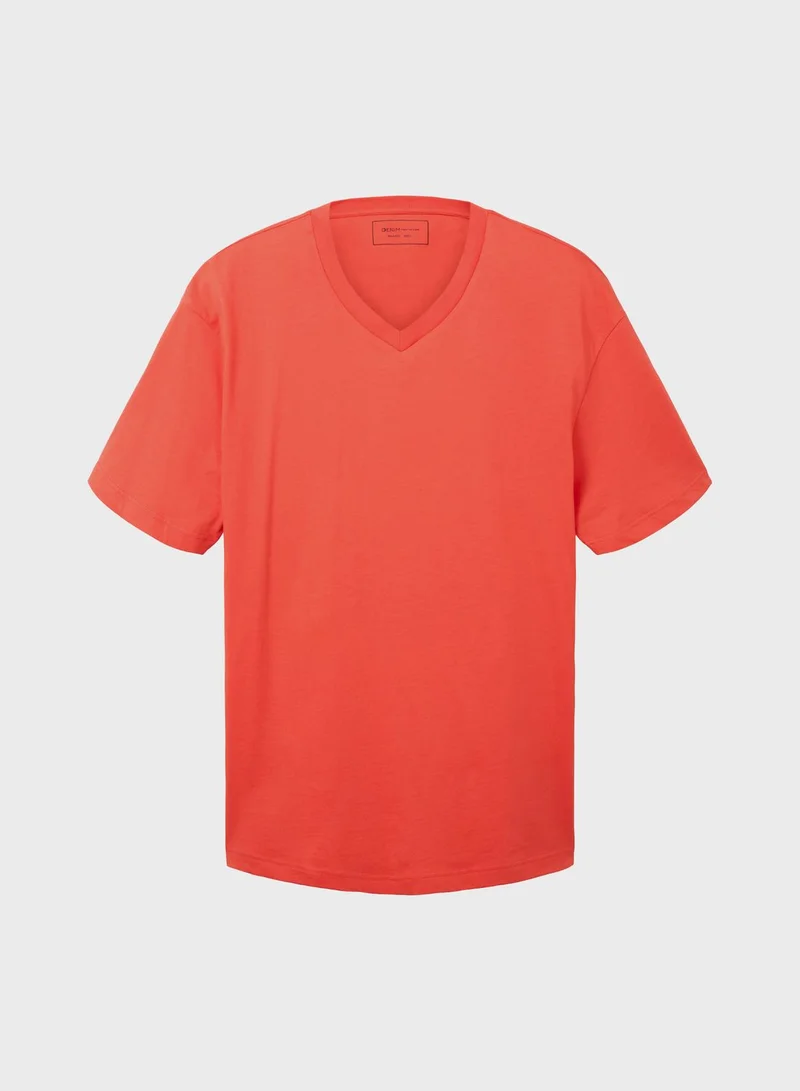 TOM TAILOR Essential Crew Neck T-Shirt