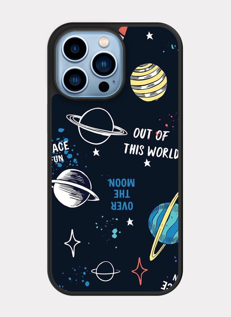 PXLAAT iPhone 13 Pro Max case cover Space And Planets - Image 1