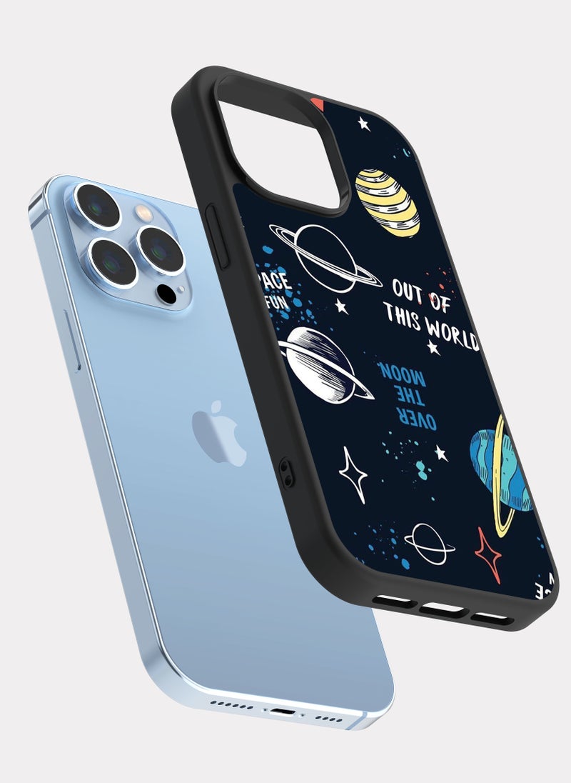 PXLAAT iPhone 13 Pro Max case cover Space And Planets - Image 2