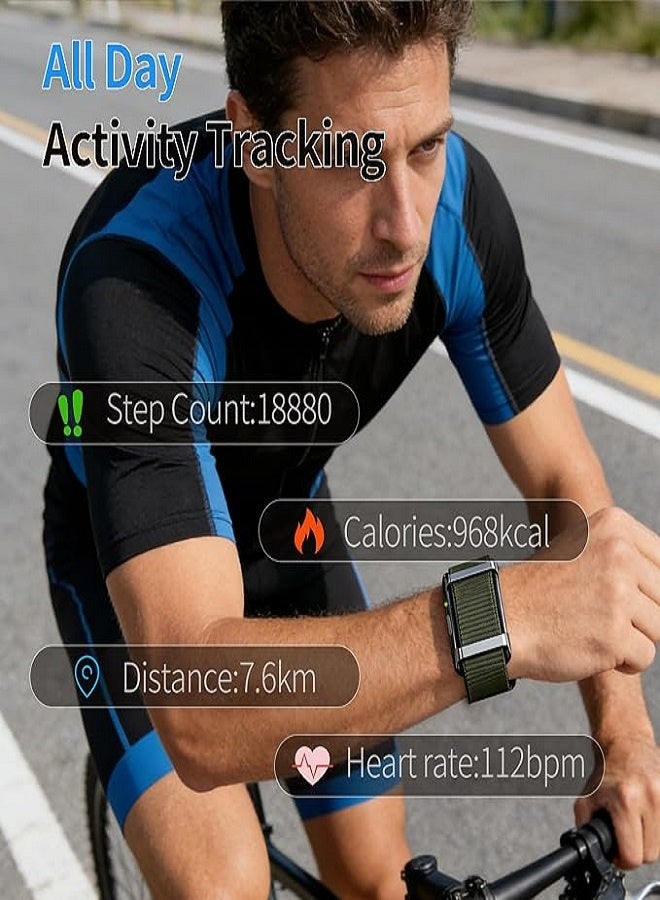 Smart Bracelet,Smart Health Wristband for Man&Women,Wearable Activity & Fitness Tracker Band, 24H Sleep Tracker,Health Data Monitor, Multi-Sport Mode Smart Wristband with Free APP - Image 2