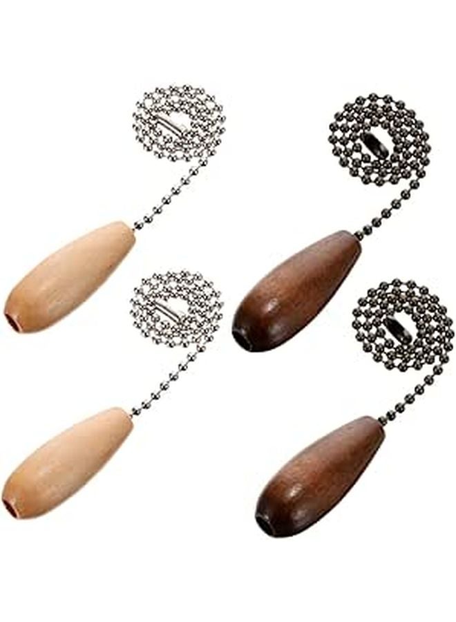 Silver Antique Bronze Replacement Fan Pull Chain Pendant Set For Ceiling Fans Lighting Fixtures - Image 1