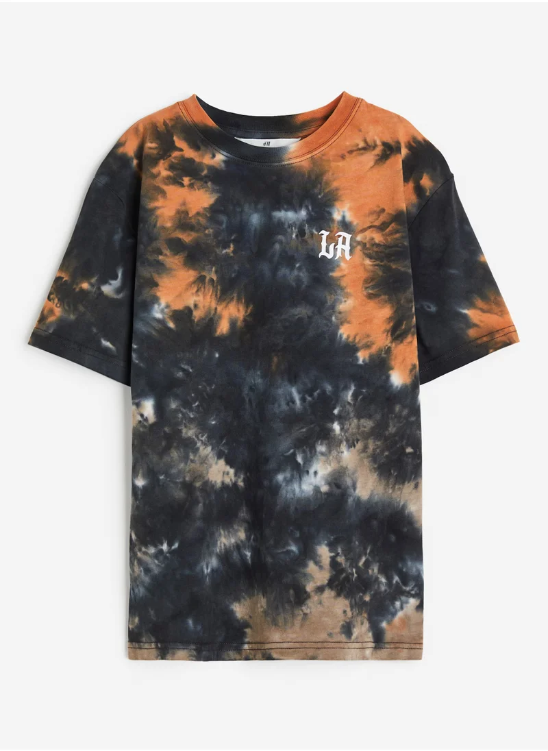 اتش اند ام Kids Crew Neck Printed T-Shirt
