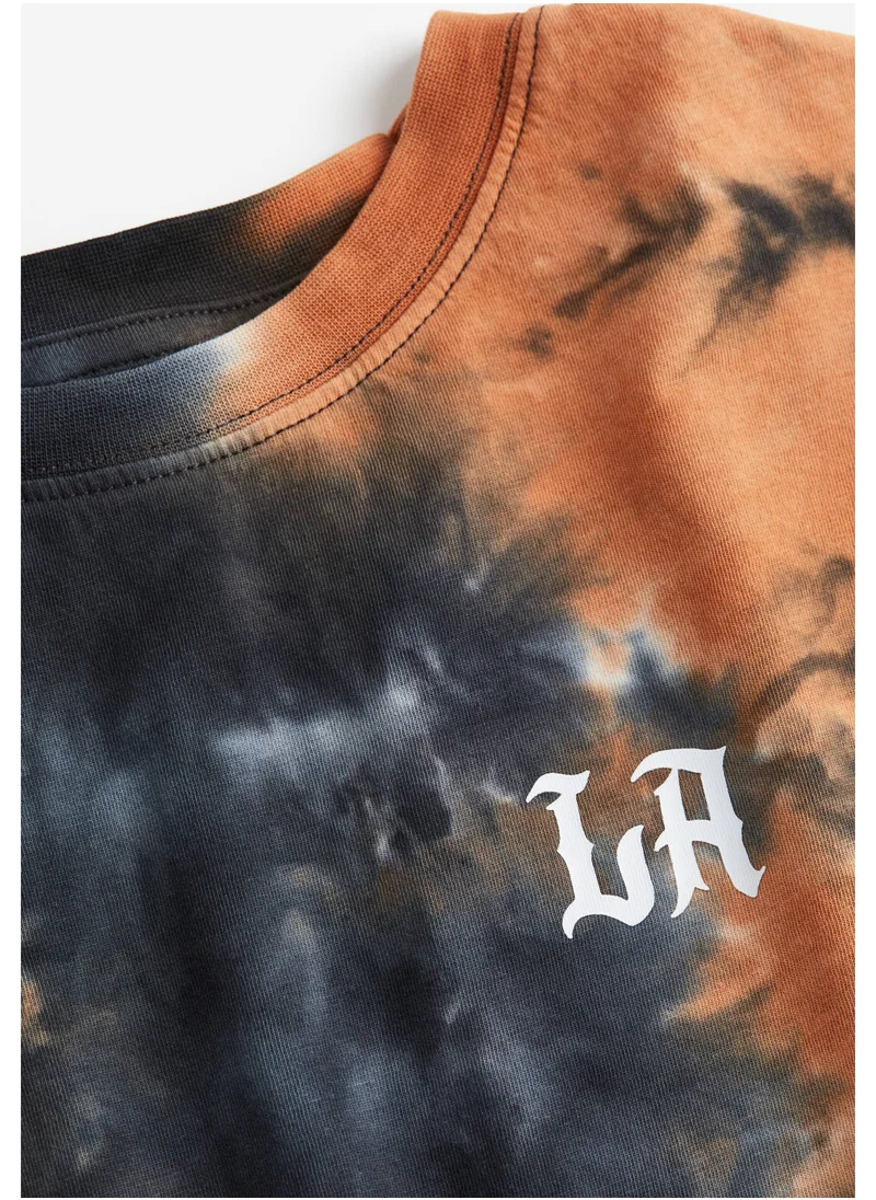 اتش اند ام Kids Crew Neck Printed T-Shirt