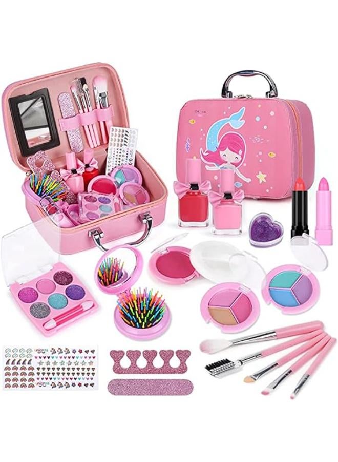 20 Piece Girls Washable Makeup Set - Image 1