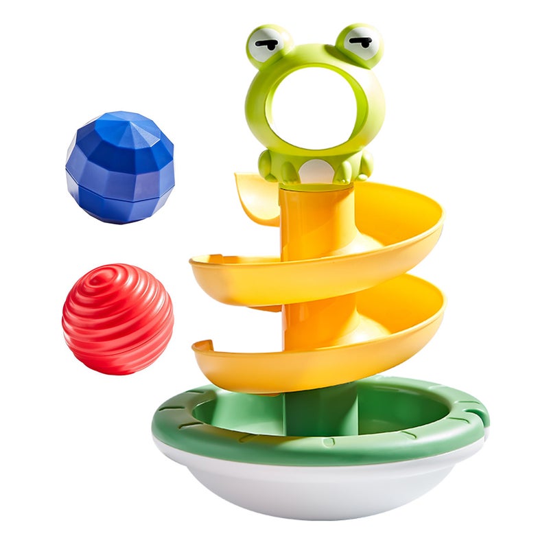 Cartoon Ball Drop Toys for 18 Months+ Baby Toddlers Tumbler Ball Toy Track Ball Toys with 2 Colorful Balls Educational Toys for Boys Girls - Image 1