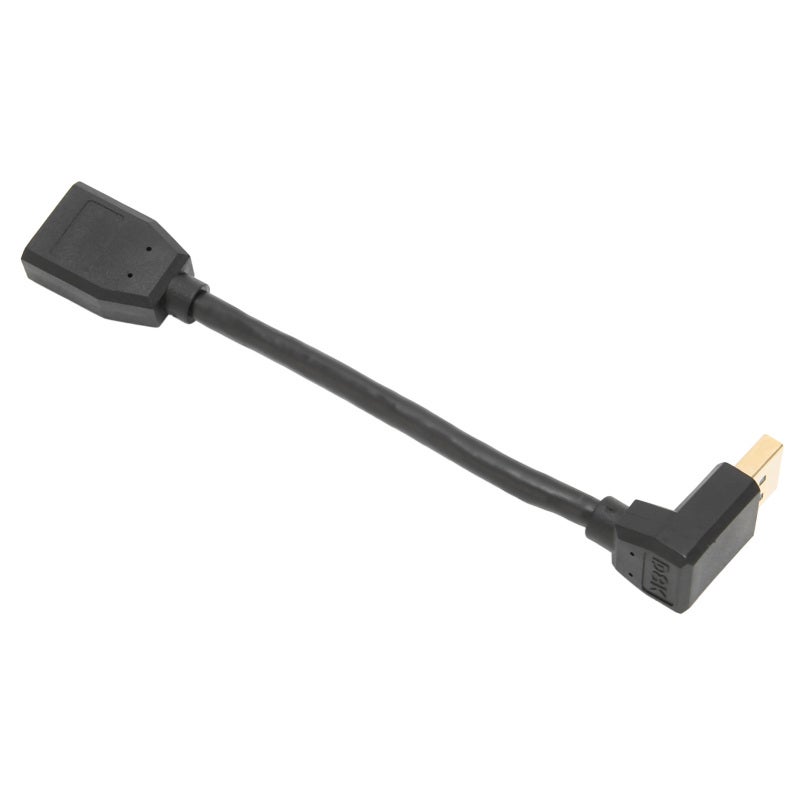 Displayport Extension Cable 90 Degree Right Angle Male To Female - 7680x4320 8K 60Hz Gold Plated Connectors DP Extender for Gaming Monitor Projector - Image 5