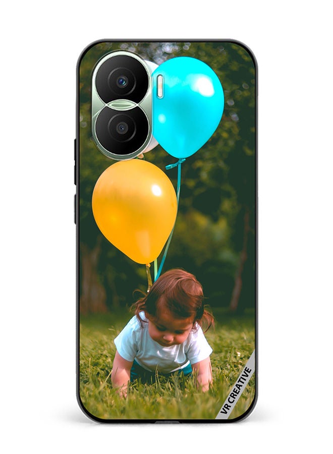 VR CREATIVE Protective Case Cover For Honor Play7T Pro Boy With Balloons Design Multicolour - Image 1