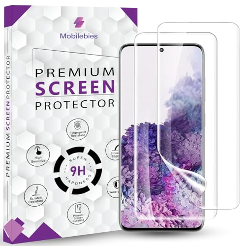 Mobilebies® 2 Pack Unbreakable Membrane Screen Protector Guard Compatible For Xiaomi 14 Civi, 6.55 Inch | Hydrogel Membrane Ultra Smooth Touch, fingerprint working with installation kit and guide - Image 1