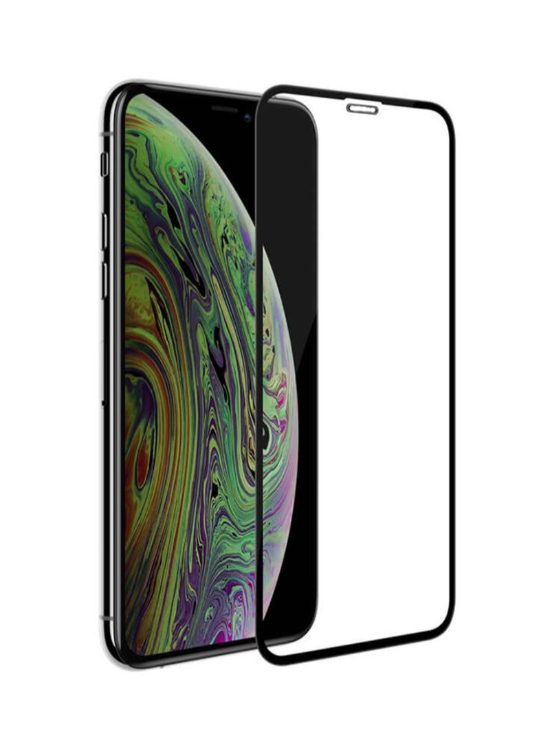 واقي شاشة زجاجي مقوى لهاتف Apple iPhone 11 - أسود - Image 2