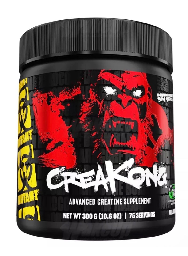ميوتانت مكمل كرياتين متطور من كريكونج، 300 غرام، 75 حصة - Image 1
