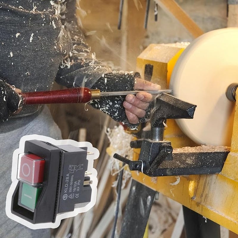 4 Pin AC 250V 16A Electromagnetic Magnetic Starter for Power Tools and Industrial Machinery - Image 5