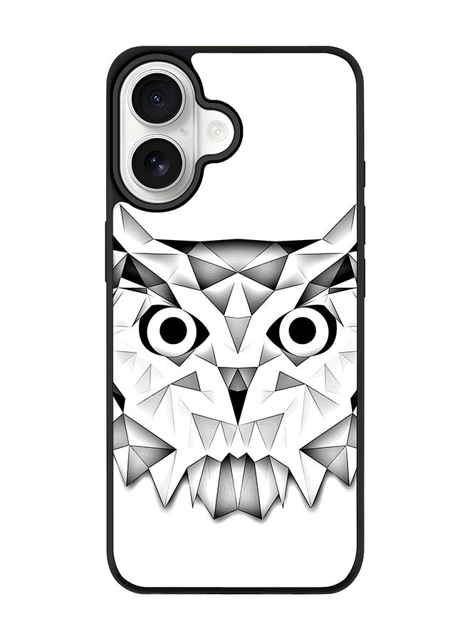 Stylizedd iPhone 17 Case, [Compatible with MagSafe] Slim Magnetic cover Phone Case iPhone 17 -Poly Owl - Image 1