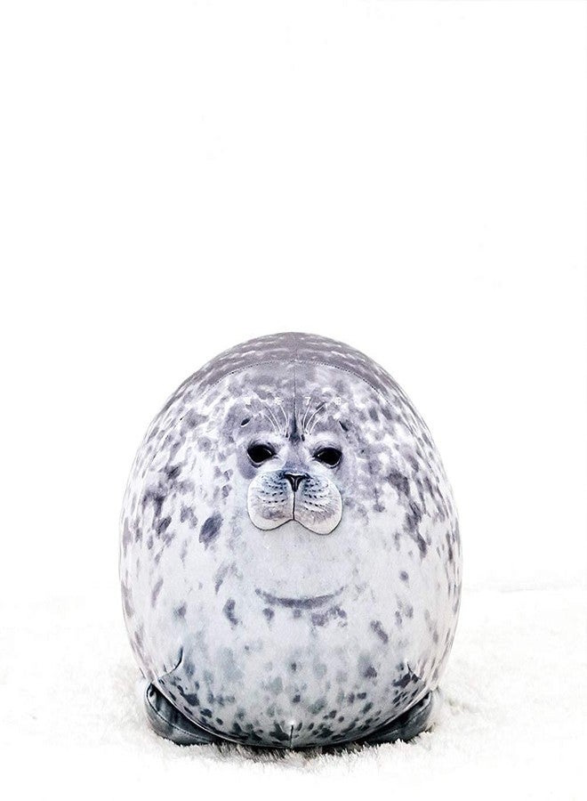 ETAOLINE Chubby Blob Seal Pillow Cute Seal Plush Toy Cotton Stuffed Animals (Small) - Image 3