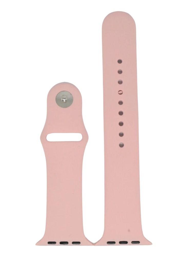 BORTONY Universal 42/44mm Silicone Replacement Watch Strap For Apple Series 7/6/5 - Image 2