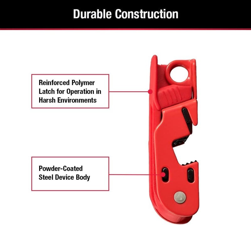 Master Lock 493B Grip Tight Circuit Breaker Lockout Device - Red & Black - Image 5
