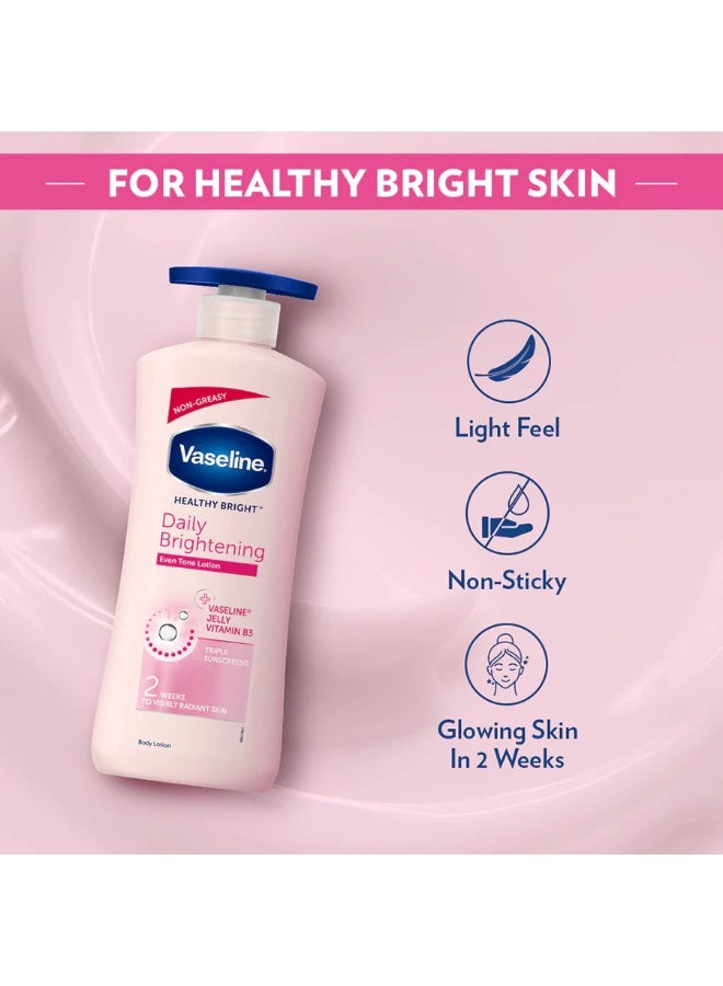 Vaseline Daily Brightening Even Tone Lotion, 725 Ml - Image 3